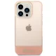 Guess iPhone 14 Pro Max Case Translucent, Pink