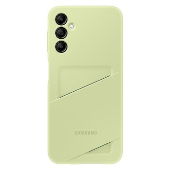 Original Samsung Galaxy A14 5G (SM-A146) / 4G (SM-A145F/DSN) Card Slot Cover Case, Lime (EF-OA146TGEGWW)