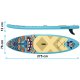 Soke Aquasurf Inflatable SUP Board 275x76x12 cm, Up to 85 kg