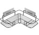 Corner Shower Shelf AG980, Black