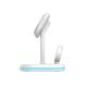 Tech-Protect QI15W-A27 3-in-1 inductive charger with MagSafe stand smartphone / Apple Watch / AirPods - white