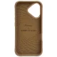 Nimmy Tiger MagSafe Case for iPhone 16, Light Brown