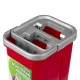 Greenblue MaxiClean GB870 Flat Mop with Bucket and 2 Microfiber Pads, 5.7L