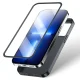 Joyroom 360 Full Case for iPhone 13 Pro Max with Tempered Glass, Black (JR-BP928)