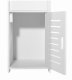 Leobert Bathroom Column Cabinet 80cm White