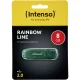 USB Flash Drive Intenso Rainbow Line 8GB USB 2.0, Green