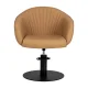 Hairdressing Chair Gabbiano Copenhagen Brown with Black Base
