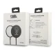 Karl Lagerfeld Iconic 15W MagSafe Wireless Charger, Black