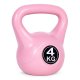ModernHome Fitness Kettlebell 4 kg for Strength Training, Pink