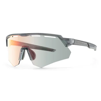 Rockbros Polarized Cycling Glasses with UV Protection and Corrective Insert, Gray
