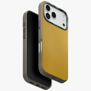 Uniq Lyden DS Case for iPhone 17 Pro, Yellow-Gray