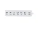 Weekly Pill Organizer / Medicine Box, 7 Days, White