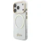 Guess IML Script Metal MagSafe case for iPhone 18 Pro Max / 17 Pro Max, clear