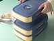 Egg Storage Container for Fridge, Blue