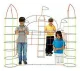 Kruzzel 00022408 Straw Constructor Set, 408 Pieces