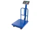 Electronic Platform Scale with Backrest 300kg LCD Blue