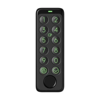SwitchBot Keypad Smart Lock Touch Button with Fingerprint Reader, Black
