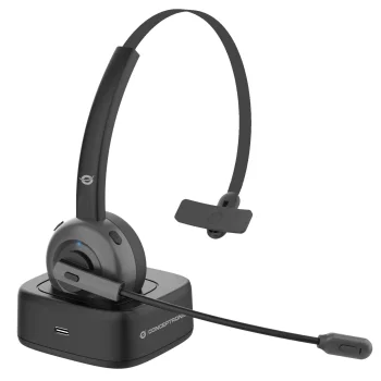 Conceptronic POLONA03BD Wireless Bluetooth Headset, Black