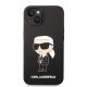 Karl Lagerfeld Silicone Ikonik Case for iPhone 14 Plus / 15 Plus - Black