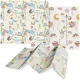 4FIZJO Double-Sided Foam Baby Play Mat Boho Dream 200 x 180 x 1 cm