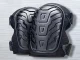 Protective Work Knee Pads for Construction and Gardening, Black
