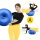 4FIZJO Donut Air Ball Exercise Stability Ball, Blue