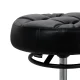 Hairdressing Stool Gabbiano D054 Black with Black Base