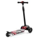 Ricokids Piko 3-Wheel Scooter - Black with Red and White Patterns | Kids\' Safe Ride