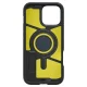 Spigen Tough Armor MagSafe Case with Stand for iPhone 16 Pro Max, Dark Gray