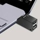 USB 3.0 Hub 3-Port High Speed Data Splitter 5Gbps, Black