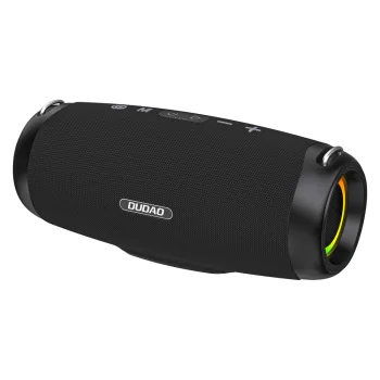 Dudao Y21Pro Wireless Speaker with RGB Backlight, Bluetooth 5.3, Black