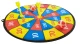 Safe Hook-and-Loop Dart Board Game for Kids with Balls and Darts