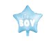 Foil Balloon \"It\'s a boy\" Star, Light Blue, 48cm