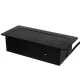 Izoxis Pop-Up Desk Power Socket, 3 Outlets, Black