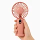 Mini USB Fan, Handheld and Desktop, Pink
