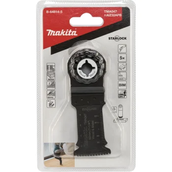 Makita B-64814-5 TMA047 Starlock Plunge Cut Saw Blade 32x50 mm, 5 pcs