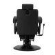 Gabbiano Continental Barber Chair, Black