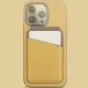 Uniq Lyden DS magnetic RFID wallet with phone stand - yellow-gray