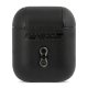 Ferrari On Track Leather AirPods Cover, Black