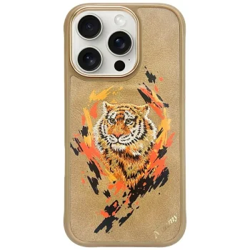 Nimmy iPhone 16 Pro Max Case Tiger MagSafe, Light Brown