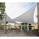 Gardlov Triangle Sun Shade Sail 4x4x4m, Grey