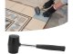 Non-rebound rubber mallet for paving and metalwork