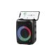 Rebeltec Stage 180 Portable Bluetooth Speaker with Karaoke, 18W, RGB Lights, Black