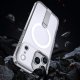 Hybrid Armor X Case for iPhone 17 Pro with Stand and MagSafe, Transparent