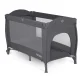 Ricokids Folding Travel Cot with Mattress and Bag, 127.5x66x82 cm, Anthracite