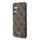 Samsung Galaxy A55 ( SM-A556B/DS ) Guess 4G Metal Gold Logo Case Cover, Brown