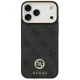 Guess iPhone 17 Pro Max Case 4G Strass Logo MagSafe, Black