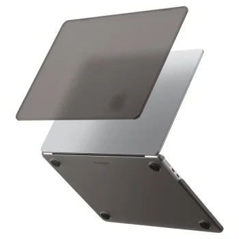 Spigen AirSkin Case for MacBook Air 13" (2023–2026), Frost Black