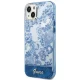 Guess Porcelain Collection Hardcase for iPhone 14 Plus Blue