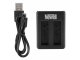 Newell Canon AZ16-1 (Dual) Akumulatora baterijas lādētājs | USB Type-C Battery Charger DL-USB-C